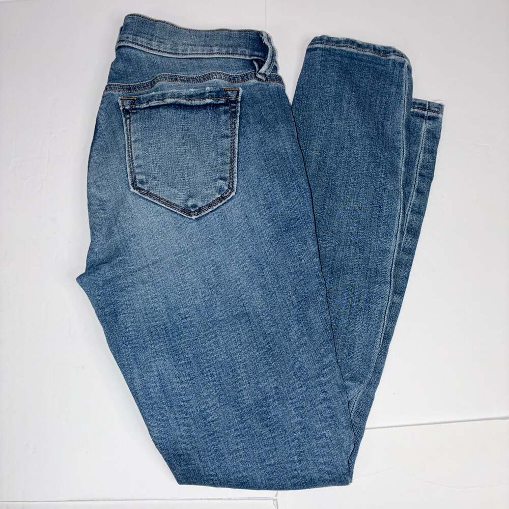 LOFT Women Modern Skinny Low Rise Medium Wash Jeans